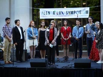 he Alenda Lux Symposium, an all-campus celebration of community-based learning
